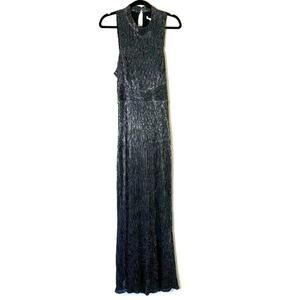 BCBGeneration Emerald Green Shimmer Party Maxi Dress Size 12